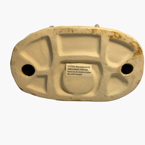 Ceramic Nativity Candle Luminary Figurine Wise Men Joseph Mary Baby Jesus Scene - Picture 11 of 12